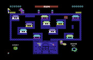 Blueprint for Commodore 64 - I've been hit! Another life lost...