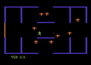 Berzerk for Atari 5200 - There are many different maze layouts.