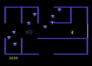 Berzerk for Atari 5200 - One robot down, more to go...