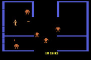 Berzerk for Atari 2600 - Shoot the robots!