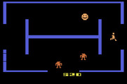 Berzerk for Atari 2600 - Here comes Evil Otto...better run!