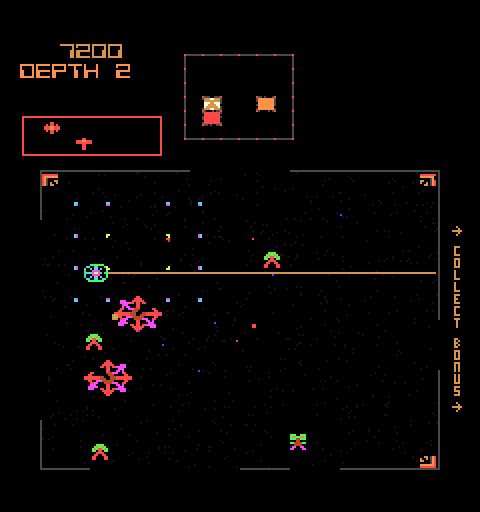 Space Dungeon Arcade Screenshot: Blasting opponents...