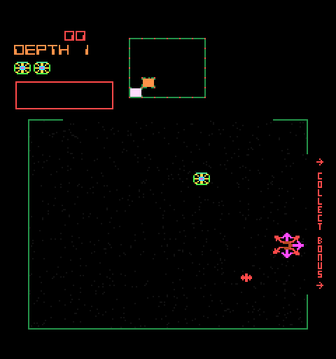 Space Dungeon Arcade Screenshot: Game start.