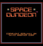 Space Dungeon for Arcade - Title screen.