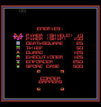 Space Dungeon for Arcade - Enemies you'll encounter.