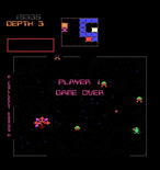 Space Dungeon for Arcade - Game over.