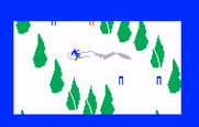US Ski Team Skiing for Intellivision - Another crash!