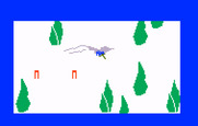US Ski Team Skiing for Intellivision - I crashed on this hill!