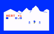US Ski Team Skiing for Intellivision - Ready to begin Heat #1?