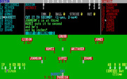 APBA Major League Players Baseball for IBM PC/Compatibles - Top of the second...