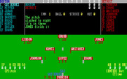 APBA Major League Players Baseball for IBM PC/Compatibles - Here's the pitch...and Jones fields it, and...