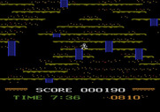Mountain King for Atari 5200 - Running around the many platforms.