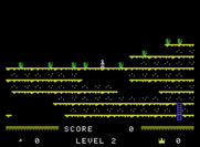 Mountain King for ColecoVision - Game start.