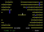 Mountain King for ColecoVision - On a platform in the middle of nowhere!