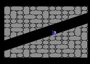 Quest for Quintana Roo for Atari 5200 - Sliding into a temple room...