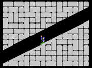 Quest for Quintana Roo for ColecoVision - Sliding into a chamber...