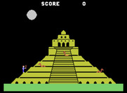 Quest for Quintana Roo for ColecoVision - Game start; climbing the pyramid!