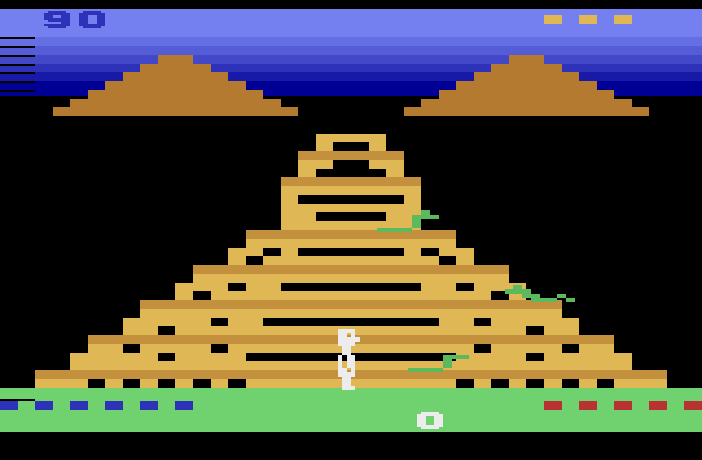 Quest for Quintana Roo Atari 2600 Screenshot: Game start.