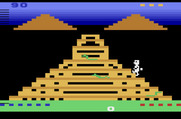 Quest for Quintana Roo for Atari 2600 - Don't get hit by lightning (shown as a dot in the Atari 2600 version).