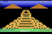 Quest for Quintana Roo for Atari 2600 - Title screen.