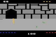 Quest for Quintana Roo for Atari 2600 - When yellow, your character is carrying an object.
