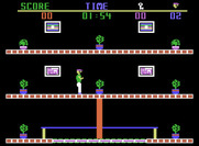Heist, The for ColecoVision - Game start...