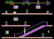 Heist, The for ColecoVision - Ride the escalator down to a lower level...