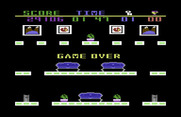 Heist, The for Commodore 64 - Game over.