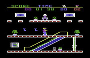 Heist, The for Commodore 64 - Starting location.