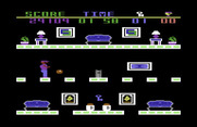 Heist, The for Commodore 64 - Hit by a floating ball...