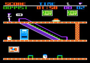 Heist, The for Apple II - Don't get hit by security tanks!