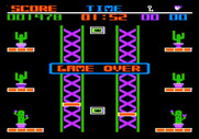 Heist, The for Apple II - Game over.