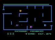 K-Razy Shoot-Out for Atari 5200 - Firing at opponents.