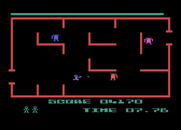 K-Razy Shoot-Out for Atari 5200 - The robots become tougher to destroy as the game progresses.