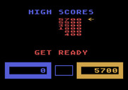 Wizard of Wor for Atari 5200 - High scores.