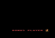 Wizard of Wor for Atari 5200 - I earned a bonus player.