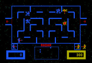 Wizard of Wor for Arcade - One monster blasted, more to go...