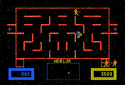 Wizard of Wor for Arcade - Shoot the Worluk for a double score dungeon!