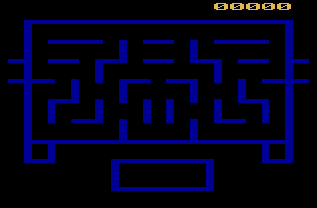Wizard of Wor Atari 2600 Screenshot: Starting screen.