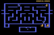 Wizard of Wor for Atari 2600 - Trapped in a corner!