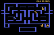 Wizard of Wor for Atari 2600 - Don't let anyone sneak up behind you!
