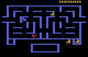 Wizard of Wor for Atari 2600 - Multiple types of opponents begin to appear at once...