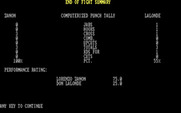 TKO Pro Boxing for IBM PC/Compatibles - End of fight summary.