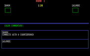 TKO Pro Boxing for IBM PC/Compatibles - Zanon connects with a counterpunch...