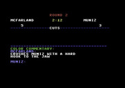 TKO Pro Boxing for Commodore 64 - Ouch, that's gotta hurt!