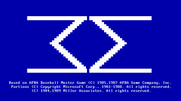APBA Major League Players Baseball: 1990 Master Edition for IBM PC/Compatibles - Title screen.