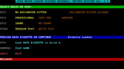 APBA Major League Players Baseball: 1990 Master Edition for IBM PC/Compatibles - Game options menu.