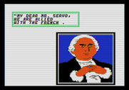 Sid Meier's Pirates! for Apple II - Talking to a governor.