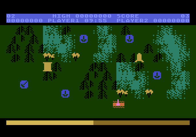 Countermeasure Atari 5200 Screenshot: Game start.
