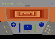 Rescue on Fractalus! for Atari 5200 - Standy by...leaving mother ship to head to the planet!